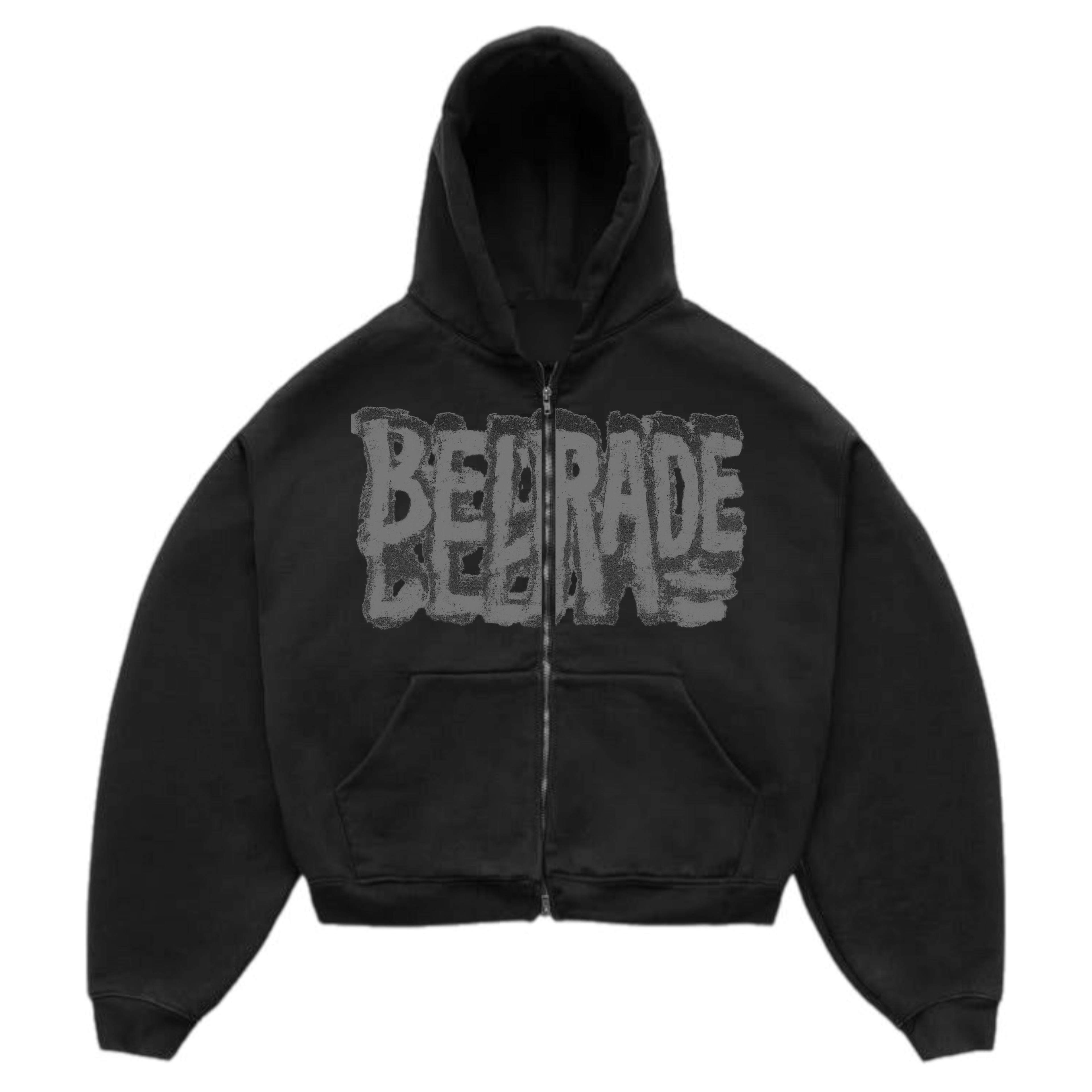 BLJRD BLACK ZIP-UP JACKET